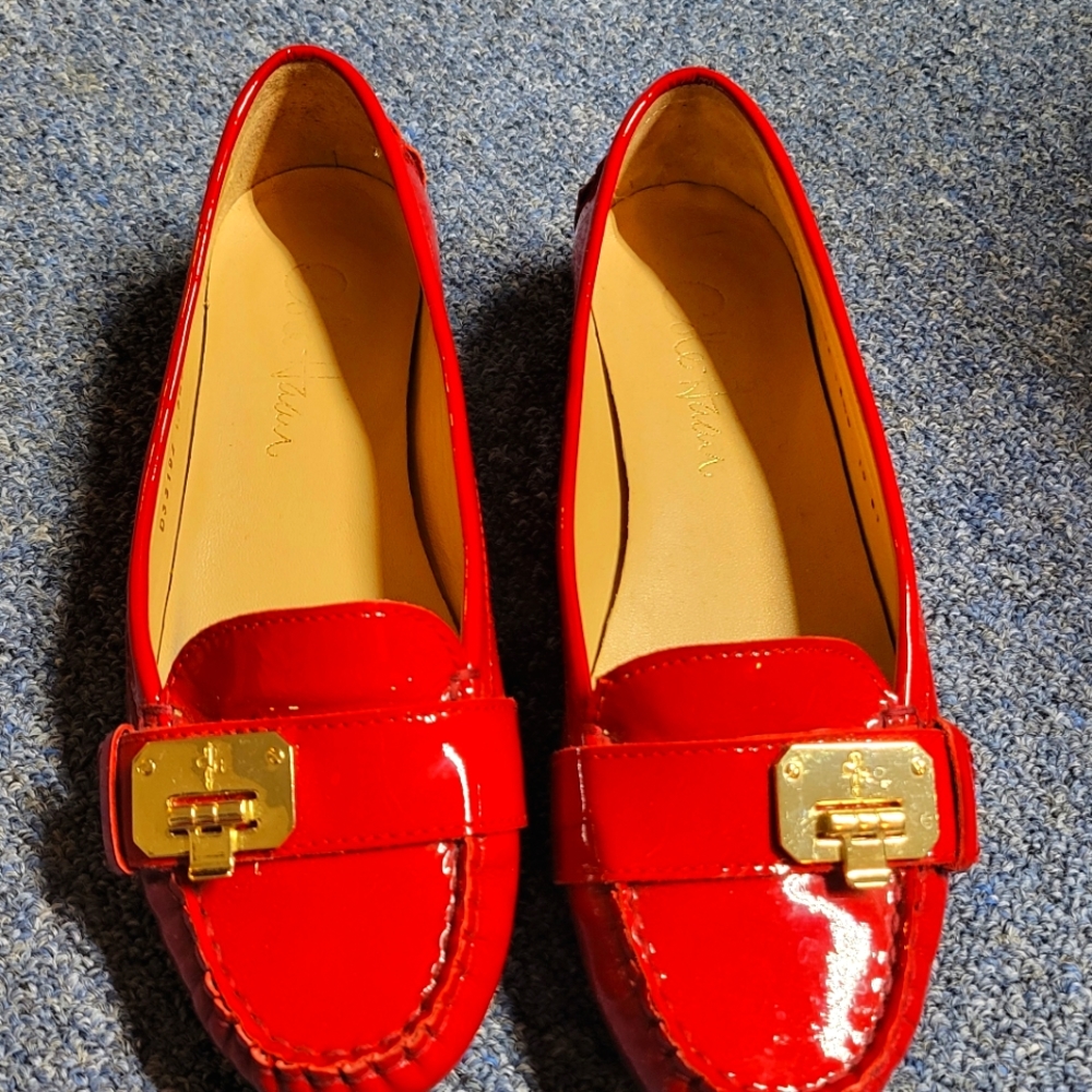 Red Cole Haan Flat Shoes 5.5